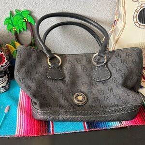 Dooney & Bourke Gray Signature Satchel